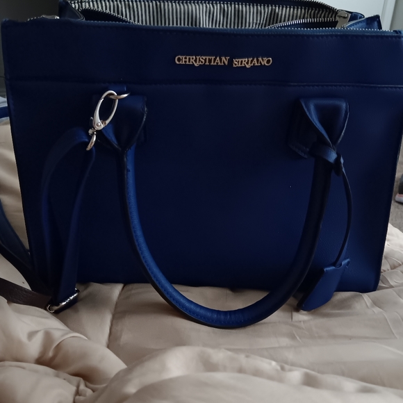 ChristianSiriano Rich Royal Blue Leather 💙 Purse - Picture 6 of 6